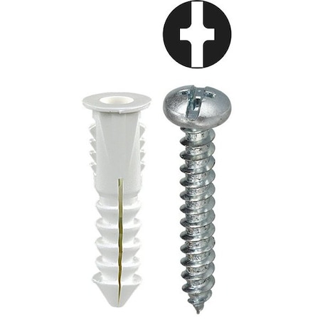 Dottie Conical Plug, 1" L, Polyethylene 1AK